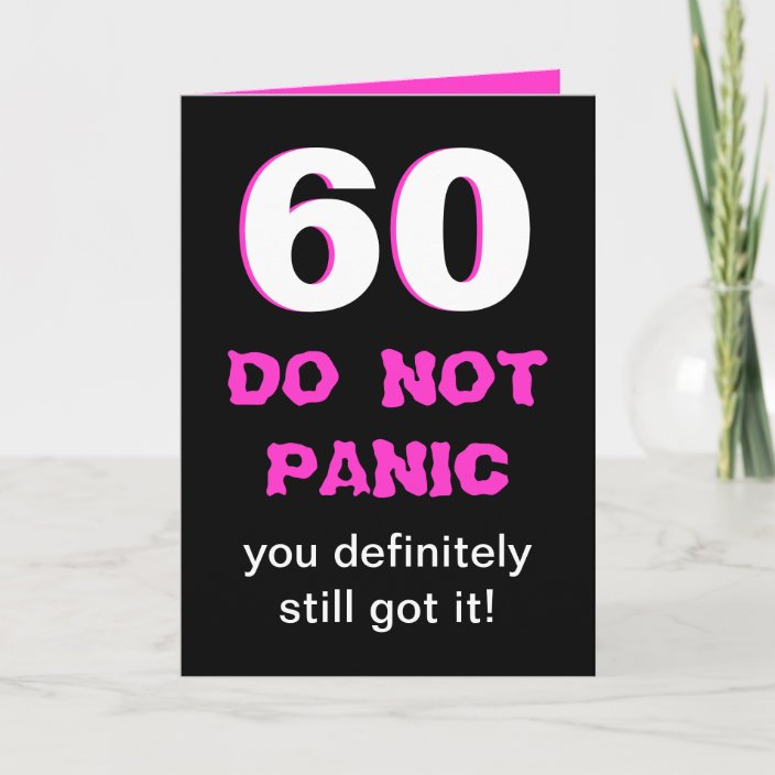 funny birthday cards for 60 year old woman