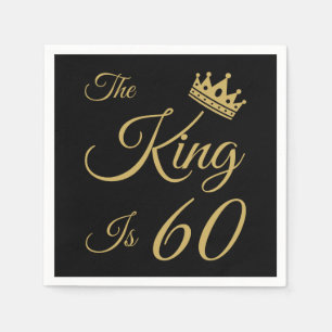Funny 60th Birthday For Men Napkins
