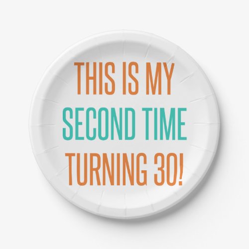 Funny 60th Birthday For Women Paper Plates