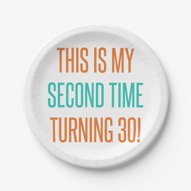 Funny 60th Birthday For Women Paper Plates (Front)