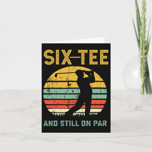 Funny 60th Birthday Golf Pun Golfing 60 Year Old G