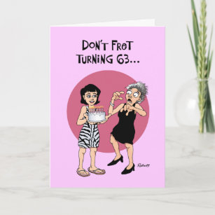 Funny 63rd Birthday Cards | Zazzle