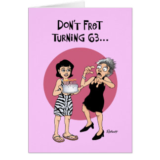 63rd Birthday Cards - Greeting &amp; Photo Cards | Zazzle