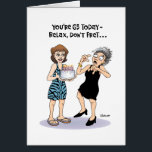 Funny 65th Birthday Card<br><div class="desc">Funny 65th Birthday Greeting Card</div>