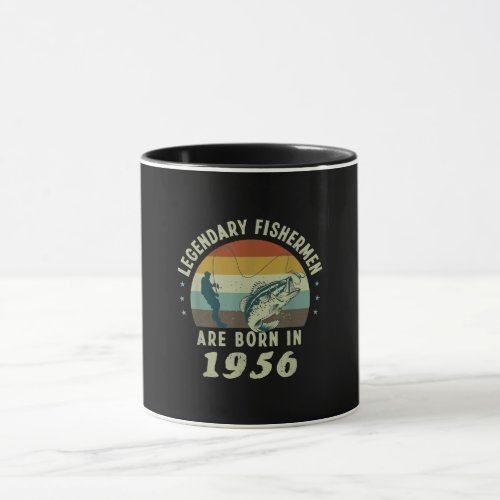 Funny 65th Birthday Fishing Gift for 65 Years Old Mug