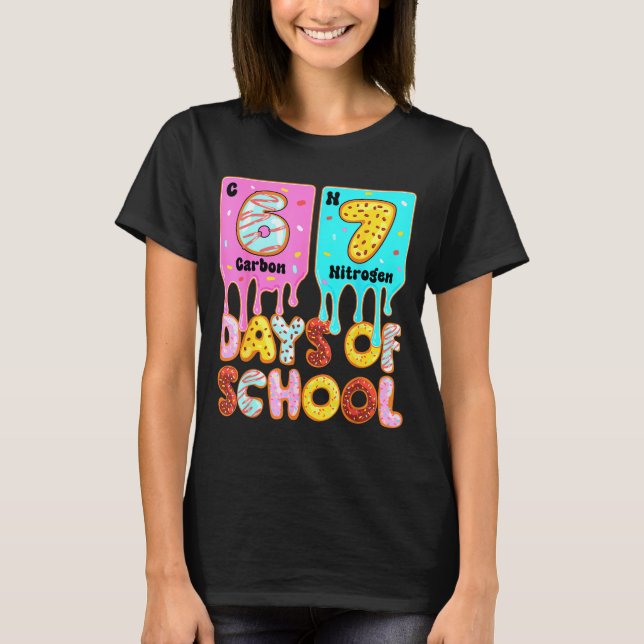 Funny 67 Days Of School Meme Periodic Table Drip G T-Shirt (Front)