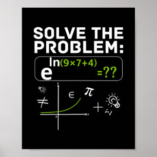 Funny 67 Math Meme Solve The Problem Teacher For S Poster