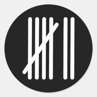 Funny 67 Math Teacher Kindergarten Number Counting Classic Round Sticker