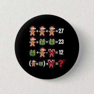 Funny 67 Meme Candy Merry Santa Math Teacher Chris Button