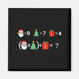 Funny 67 Meme Christmas Math Teacher Santa Six Sev Magnet