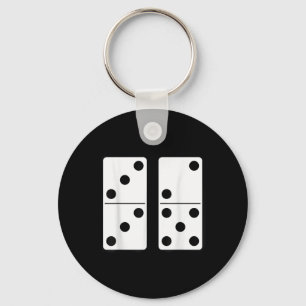 Funny 67 Meme Domino Addict Game Six Seven Gen Alp Keychain
