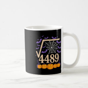 Funny 67 Meme Math Teacher 6 7 Square Root 4489 Coffee Mug