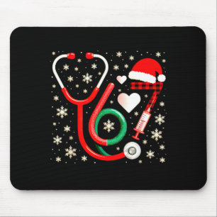 Funny 67 Meme Nurse Six Seven Nursing Festive Chri Mouse Pad