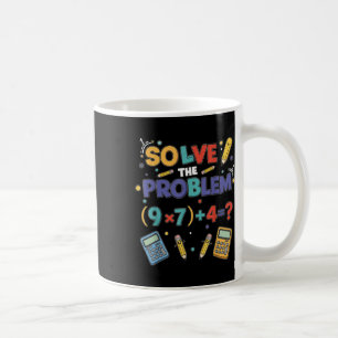 Funny 67 Meme Pemdas Elementary Math Teacher Brain Coffee Mug