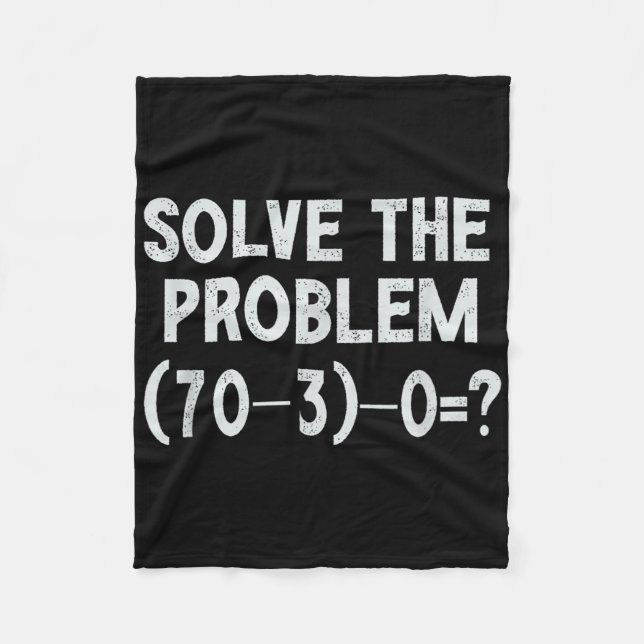Funny 67 Meme Pemdas Elementary Math Teacher Brain Fleece Blanket (Front)