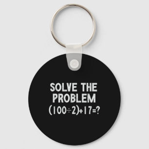Funny 67 Meme Pemdas Elementary Math Teacher Brain Keychain