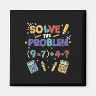 Funny 67 Meme Pemdas Elementary Math Teacher Brain Magnet
