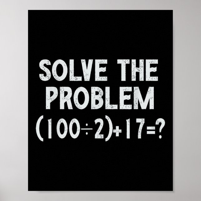 Funny 67 Meme Pemdas Elementary Math Teacher Brain Poster (Front)