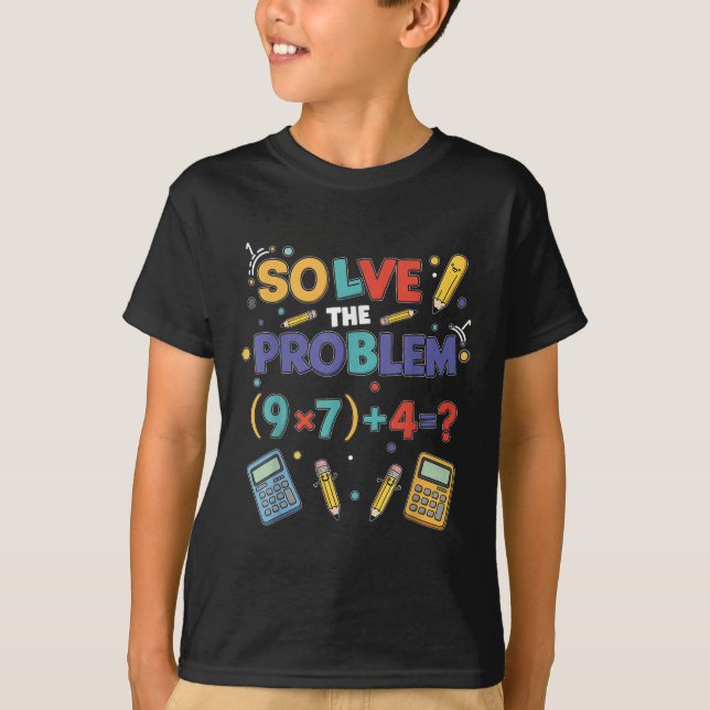 Funny 67 Meme Pemdas Elementary Math Teacher Brain T-Shirt (Front)