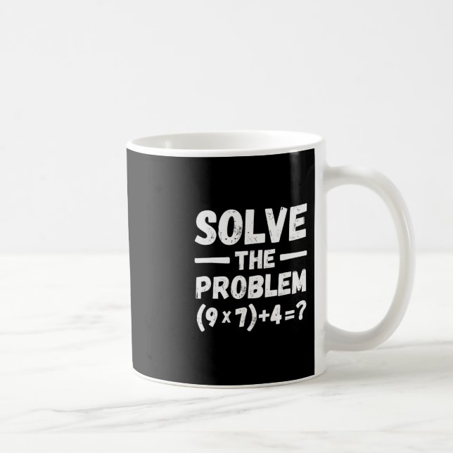 Funny 67 Meme Pemdas Elementary Math Teacher Humor Coffee Mug (Right)