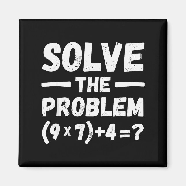 Funny 67 Meme Pemdas Elementary Math Teacher Humor Magnet (Front)