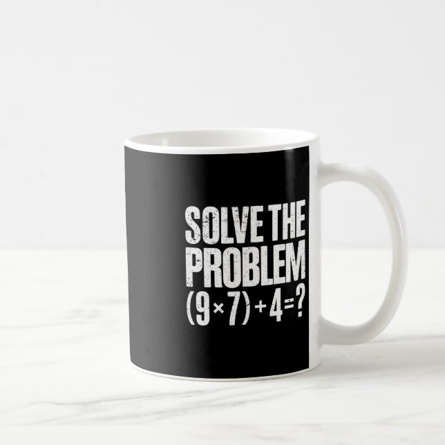 Funny 67 Meme Pemdas Math Teacher Brainrot Element Coffee Mug (Right)