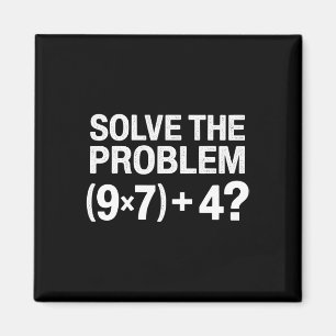 Funny 67 Meme Pemdas Math Teacher Brainrot Element Magnet
