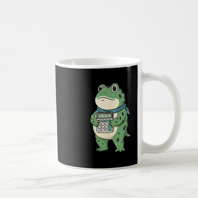 Funny 67 Meme Pemdas Math Teacher Six Seven Frog  Coffee Mug (Right)