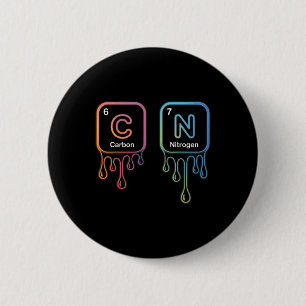 Funny 67 Meme Science Chemistry Nerd Humor Periodi Button