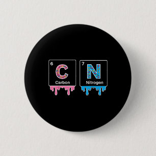 Funny 67 Meme Science Chemistry Nerd Humor Periodi Button
