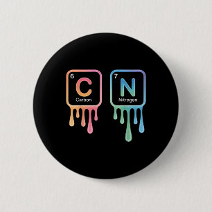 Funny 67 Meme Science Chemistry Nerd Humor Periodi Button
