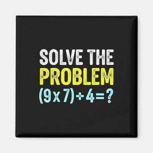 Funny 67 Meme Six Seven Math Teacher Brain-rot Jok Magnet