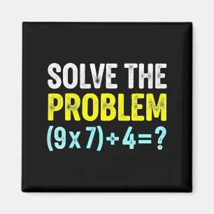 Funny 67 Meme Six Seven Math Teacher Brain-rot Jok Magnet