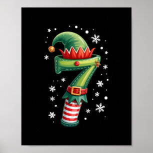Funny 67 Six Seven Meme Couple Matching Christmas Poster