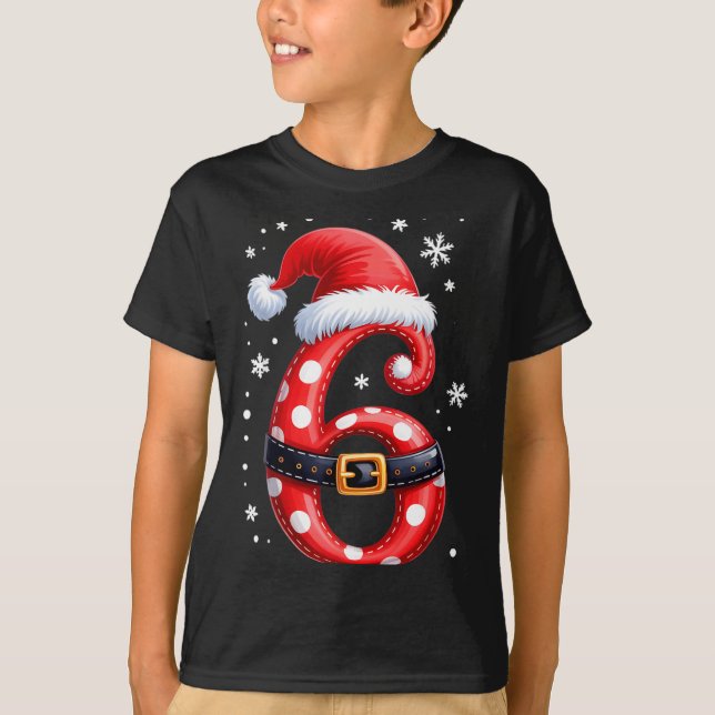 Funny 67 Six Seven Meme Couple Matching Christmas  T-Shirt (Front)