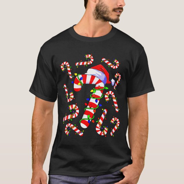 Funny 67 Six Seven Meme Couple Matching Christmas  T-Shirt (Front)