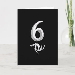 Funny 67 Six Seven Meme Couple Matching Halloween  Card