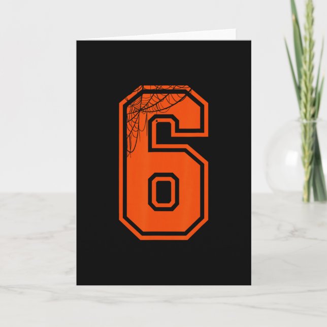 Funny 67 Six Seven Meme Couple Matching Halloween  Card (Front)