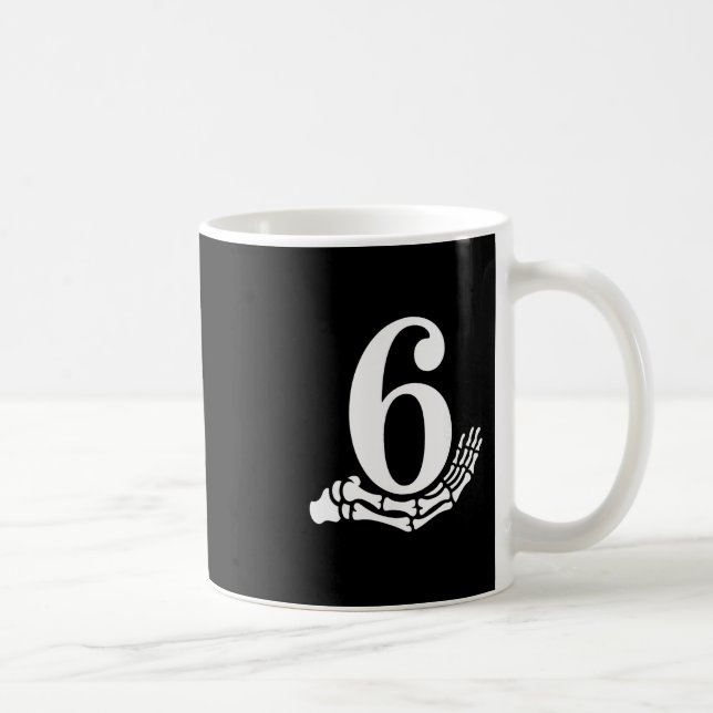Funny 67 Six Seven Meme Couple Matching Halloween  Coffee Mug (Right)