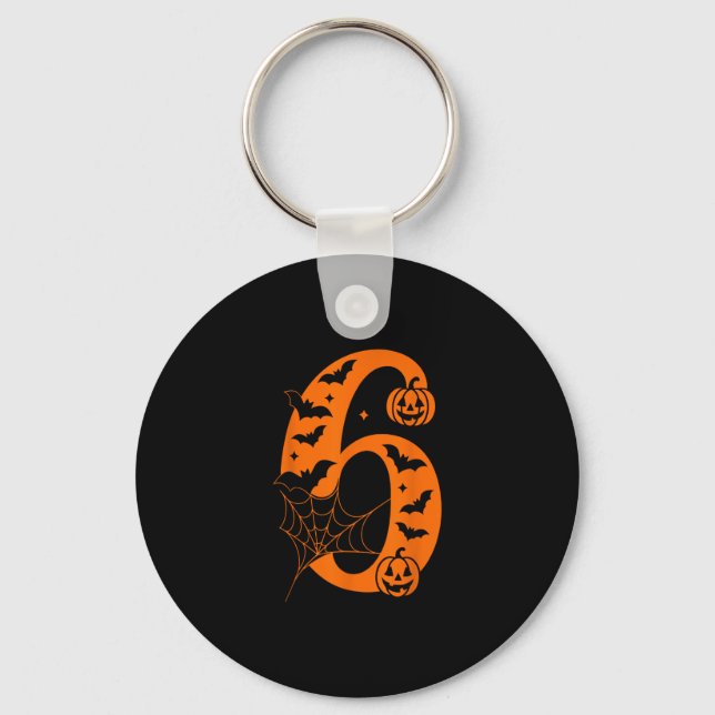 Funny 67 Six Seven Meme Couple Matching Halloween  Keychain (Front)