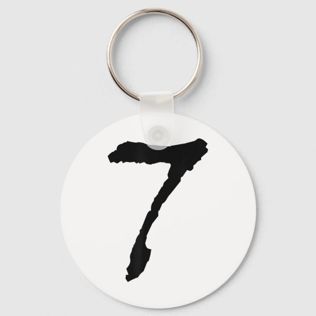 Funny 67 Six Seven Meme Couple Matching Halloween  Keychain (Front)