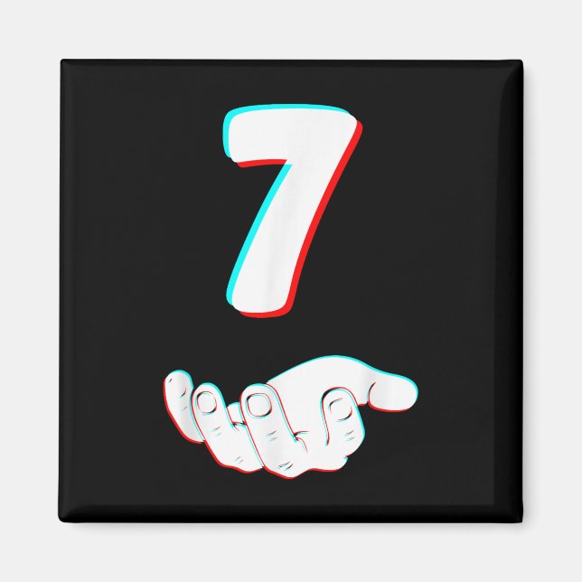 Funny 67 Six Seven Meme Couple Matching Halloween  Magnet (Front)