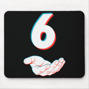 Funny 67 Six Seven Meme Couple Matching Halloween Mouse Pad