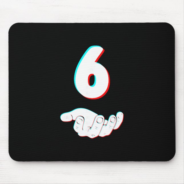 Funny 67 Six Seven Meme Couple Matching Halloween  Mouse Pad (Front)