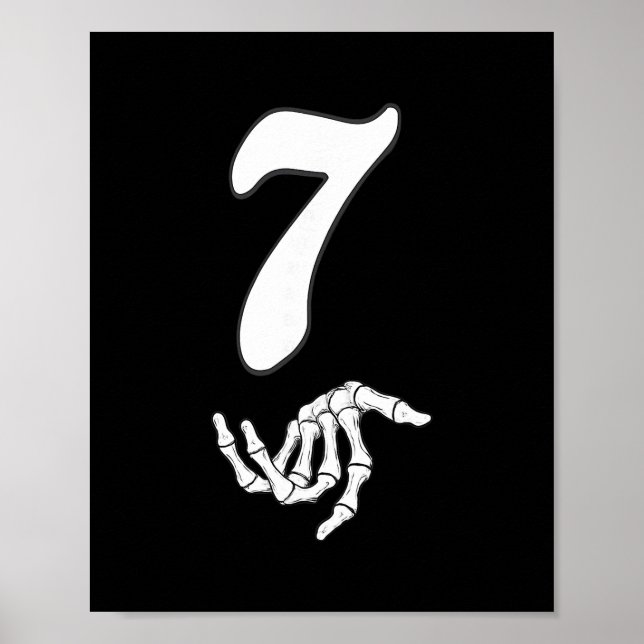 Funny 67 Six Seven Meme Couple Matching Halloween  Poster (Front)