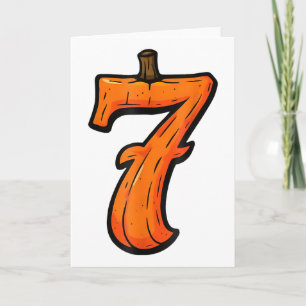 Funny 67 Six Seven Pumpkin Couple Matching Hallowe Card