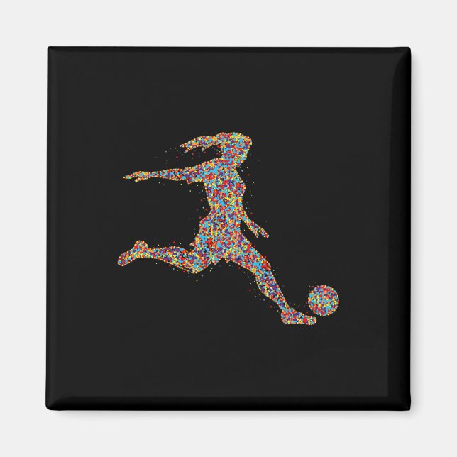 Funny 67 Six Seven Soccer Goalkeeper Funny Meme Ch Magnet (Front)