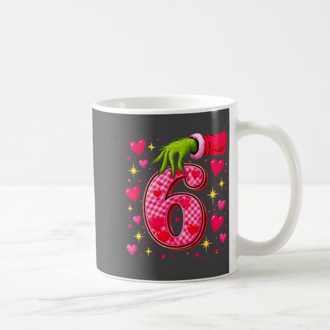Funny 67 Valentine Meme Couple Matching Love  Coffee Mug (Right)
