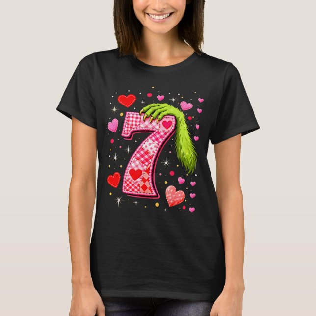 Funny 67 Valentine Meme Couple Matching Love  T-Shirt (Front)