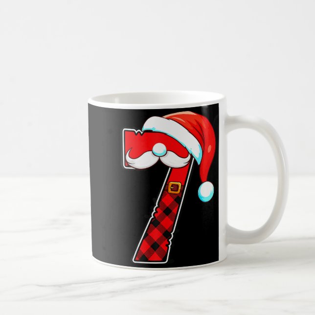 Funny 6 7 Couples Christmas Costume Matching Outfi Coffee Mug (Right)